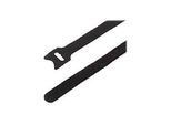 StarTech.com 6in Hook and Loop Cable Ties, 50 Pack, Black, Reusable Cable Straps, Adjustable and Flexible, Cord Organizer Tie/Wraps for Professional Cable Management - Wire Loop Ties (B506I-HOOK-LOOP-TIES)