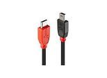 Lindy USB-Kabel - Mini-USB, Typ B (M) zu Micro-USB Typ B (M)