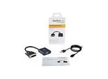 StarTech.com DVI-D auf VGA Aktives Video Adapter/ Konverter Kabel - DVI zu VGA Wandler Box Stecker / Buchse - 1920x1200 - 1080p - Videoadapter - DVI-D, Mikro-USB Typ B (nur Strom)