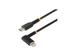 StarTech.com 1 m USB-C auf Lightning Kabel mit Winkelstecker, Ladekabel