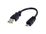 StarTech.com 15cm USB 2.0 auf Micro USB Kabel - A auf Micro B Datenkabel - Stecker/Stecker - USB-Kabel - USB (M)
