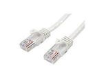 StarTech.com 1m Cat5e RJ45 UTP Netzwerkkabel Snagless - Cat 5e Patchkabel - Weiß - Stecker / Stecker - Patch-Kabel - RJ-45 (M)