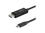 StarTech.com 1m USB-C auf DisplayPort-Kabel - 8K - bidirektional - DisplayPort-Kabel - 24 pin USB-C (M)