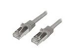 StarTech.com Cat6 geschirmtes (SFTP) Netzwerkkabel 1m - Snagless Gigabit Patchkabel - Grau - Patch-Kabel - RJ-45 (M)