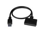 StarTech.com USB 3.1 auf 2,5 (6,4cm) SATA III Adapter Kabel mit UASP - USB 3.1 zu SATA SSD/HDD Konverter / Adapterkabel - Speicher-Controller - 2.5" (6.4 cm)