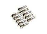 StarTech.com Gigabit RJ45 Kupfer SFP Transceiver Modul - HP J8177C kompatibel 1000Base-T - Mini GBIC - 10er pack - SFP (Mini-GBIC)