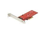 StarTech.com M2 PCIe SSD Adapter - x4 PCIe 3.0 NVMe / AHCI / NGFF / M-Key - Low Profile and Full Profile - SSD PCIe M.2 Adapter (PEX4M2E1)