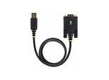 StarTech.com 1m USB Null Modem Kabel, FTDI, USB-A zu RS232 Adapter - Kabel USB / seriell - USB (M)
