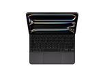 Apple Magic Keyboard - Tastatur und Foliohülle - mit Trackpad - hinterleuchtet - Apple Smart connector - QWERTY - GB - Schwarz - für 13-inch iPad Pro (M4)