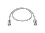 StarTech.com Thunderbolt 3 Kabel -40Gbit/s - 50cm - Weiß - 4K 60Hz - Passiv - Thunderbolt Kabel - USB Typ C Lader - Thunderbolt-Kabel - USB-C (M)