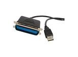 StarTech.com 10 ft USB to Parallel Printer Adapter - M/M - USB to ieee 1284 - USB to centronics - USB to Parallel Cable (ICUSB128410)