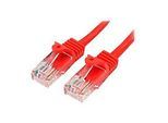 StarTech.com CAT5e Cable - 10 m Red Ethernet Cable - Snagless - CAT5e Patch Cord - CAT5e UTP Cable - RJ45 Network Cable - Patch-Kabel - RJ-45 (M)