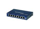 Netgear GS108 - Switch - 8 x 10/100/1000 - Desktop