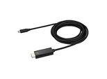 StarTech.com 10ft (3m) USB C to HDMI Cable, 4K 60Hz USB Type C to HDMI 2.0 Video Adapter Cable, Thunderbolt 3 Compatible, Laptop to HDMI Monitor/Display, DP 1.2 Alt Mode HBR2 Cable, Black - 4K USB-C Video Cable (CDP2HD3MBNL)