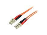 StarTech.com 3m Fiber Optic Cable - Multimode Duplex 62.5/125 - LSZH - LC/LC - OM1 - LC to LC Fiber Patch Cable (FIBLCLC3)