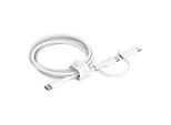 Belkin BoostCharge Pro 2-in-1 - USB-Kabel - 24 pin USB-C (M)
