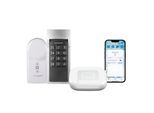 HOMEMATIC IP Smart-Home-Zubehör "Starter Bundle Zutritt + Keypad", weiß, B:31cm H:12cm T:37cm, Smart-Home-Stationen