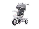 Chipolino Tricycle Futuro 2 in 1 faltbar, Becherhalter, Musik, Licht, PU-Räder grau