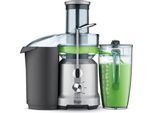 SAGE Entsafter "the Nutri Juicer Cold, SJE430SIL2", silber (silberfarben), B:20,4cm H:37,1cm T:42cm, Entsafter