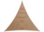 Sonnensegel WINDHAGER "Capri Dreieck", grün (schilf), B:400cm T:400cm, Polyethylen, Sonnensegel, 4x4x4m, schilf