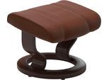 Fußhocker STRESSLESS "Consul", braun (copper paloma), B:54cm H:38cm T:39cm, Leder BATICK: BATICK ist ein leicht korrigiertes, durchgefärbtes und genarbtes Möbelleder, bei dem die meisten Unebenheiten und Spuren in der Regel entfernt wurden.;Leder PALOMA: PALOMA ist ein durchgefärbtes Semianilin-Möbelleder mit natürlicher Narbung.;ROHLEDER Stoff Q2 FARON: Ein fester zuverlässiger Bouclé mit einem s