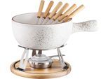 Fonduetopf MÄSER "Pintar", braun (creme, braun), Töpfe