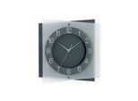 Wanduhr AMS "W9323", grau (anthrazit), Wanduhren, B/H/L: 31cm x 31cm, Wanduhr, Quarzuhr,Mineralglas,Wohnzimmer,Esszimmer,Küche,Arbeitszimmer,Flur
