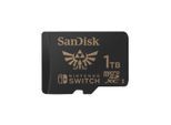 SANDISK Speicherkarte "microSDXC Extreme, Nintendo licensed Zelda Edition", schwarz, 1000 GB, Speicherkarten