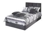 Tagesdecke, grau, B:255cm L:225cm, Polyester, WESTFALIA SCHLAFKOMFORT, Tagesdecken