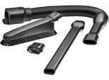 AEG Staubsaugerdüsen-Set "AKIT23", grau (grau, schwarz), Staubsaugerdüsen, dehnbarer Saugschlauch (58-120 cm)