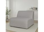 Sofa-Mittelelement OTTO HOME "Koa, Sofamodul, passend zur Serie KOA", grau (warm grau), B:90cm H:73cm T:98cm, 62% Polypropylen, 32% Polyester, Polsterelemente, in Webstoff, weicher Lounge-Sitzkomfort