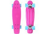 Skateboard STAR-SKATEBOARD, pink (pink, hellblau), Skateboards, Kinder, Kicktail