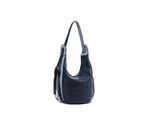 Schultertasche "Softy", Mädchen, Gr. B/H/T: 31cm x 35cm x 20cm onesize, blau, Lederimitat, COLLEZIONE ALESSANDRO, Taschen Schultertasche, in modischen Farben