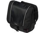 Gepäckträgertasche BASIL "Sport Design", schwarz, Taschen, B/H/T: 34cm x 31cm x 17cm, Kunstfaser, Gepäckträgertasche, B:34cm H:31cm T:17cm