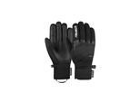 Skihandschuhe REUSCH "Venom R-TEX XT", Damen, Gr. 7, schwarz (schwarz, schwarz), 88% Polyester, 10% Lederimitat, 2% Elasthan, mehrfarbig, Handschuhe, aus wasserdichtem und atmungsaktivem Material
