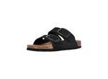 Sandale CRUZ "Bundao", Damen, Gr. 42, schwarz, Polyurethane, Schuhe Schlappen Pantolette, mit bequemer Korksohle