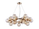 Maytoni Pendelleuchte, Gold, Metall, Glas, 23.8 cm, CE, beliebig kürzbar, Lampen & Leuchten, Innenbeleuchtung, Hängelampen, Pendelleuchten