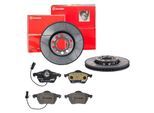 BREMBO Bremsensatz, Scheibenbremse Bremsensatz-Vorderachse MAX LINE sk8k0f2lq1 Vorderachse Geschlitzt 288mm 25mm für SEAT VW Skoda Audi (FAW)