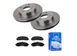 ATE Bremsensatz, Scheibenbremse 142022529 Vorderachse belüftet 238mm 18mm für NISSAN