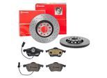 BREMBO Bremsensatz, Scheibenbremse sk8k0f0en5 Vorderachse Gelocht/innenbel. 312mm 25mm für VW Skoda Audi (FAW) SEAT