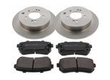 MAPCO Bremsensatz, Scheibenbremse 47260 Hinterachse voll 302mm 10mm für HYUNDAI KIA