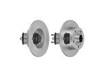 F.BECKER Bremsensatz, Scheibenbremse 13810112 Hinterachse voll 245mm 10mm für Fiat ALFA ROMEO VAG