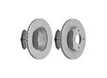 F.BECKER Bremsensatz, Scheibenbremse 13810315 Vorderachse belüftet 238mm 20,7mm für NISSAN