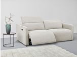 GOODproduct 2-Sitzer "KYLLY, XXL (208 cm) elektrische Relax- und Liegefunktion in 2 Sitzen" Mega-Sofa, Kopfteilverstellung, USB A/ C, Federkern, Feinstruktur