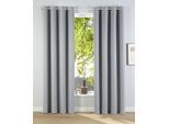 my home Verdunkelungsvorhang "Solana" Ösen 2 Stk. tlg. 2-er Set, Breite 140 cm, einfarbig