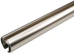 Innenlaufschiene LIEDECO Gr. 3, silber (edelstahlfarben), L:200cm Ø:28mm, Aluminium, Gardinenstangen, Innenlaufschiene
