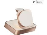 ZENS Smartphone-Ladegerät "Nightstand Charger Pro 2", rosa (kupfer), B:9,9cm H:7,7cm T:9,4cm, Ladegeräte