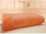 Saunatuch WEKA "Mandarin", orange, B:70cm L:180cm, Walkfrottee, Obermaterial: 100% Baumwolle, Handtücher, BxL: 70x180 cm