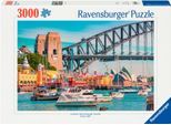 Puzzle RAVENSBURGER "Secret Sydney", bunt, Puzzles, KinderB:121cm H:80cm, Pappe, Made in Germany, B:121cm H:80cm