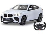 RC-Auto JAMARA "Deluxe Cars, BMW X6 M 1:14, weiß - 2,4 GHz", weiß, Fernlenkfahrzeuge, KinderB:16cm H:12,1cm T:35,3cm, mit LED-Lichtern, B:16cm H:12,1cm T:35,3cm